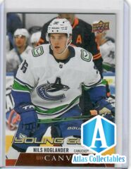 Nils Hoglander 2020-21 Upper Deck UD Canvas Young Guns C239